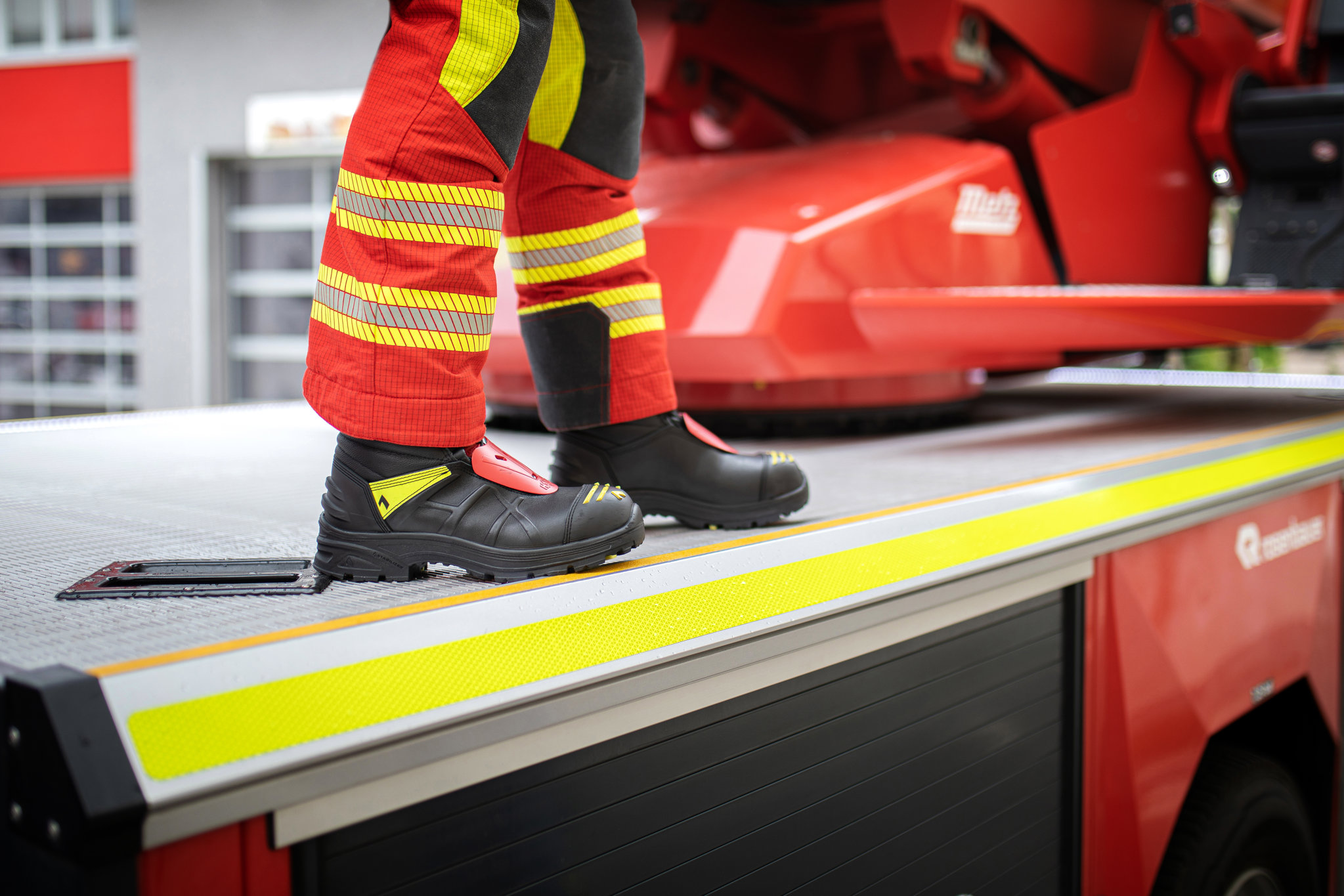 steitz secura feuerwehrstiefel fire fighter s3 gr. 46 extra breit